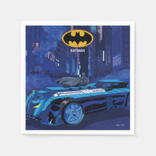 バットマン ゴッサムシティ 夜のパトロール スタンダードカクテルナプキン