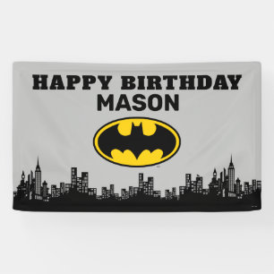バットマン - ゴッサムシティ 誕生日 横断幕