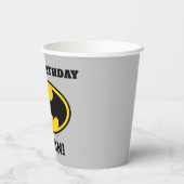 バットマン – ゴッサムシティ |誕生日 紙コップ (裏面)