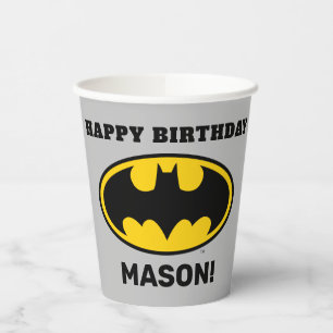バットマン – ゴッサムシティ 誕生日 紙コップ