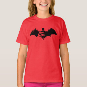 バットマン/ゴッサムシルエットこうもりロゴ Tシャツ