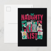 バットマン | サンタのいたずらリストのヴィランズ シーズンポストカード (正面/裏面)