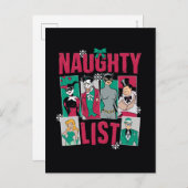 バットマン | サンタのいたずら者リストのヴィラン シーズンポストカード (正面/裏面)