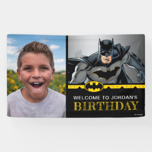 バットマン  シャルボードハッピーバースデーウェルカムフォト 横断幕