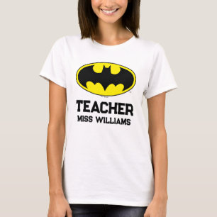 バットマン シンボル バットオーバルのロゴ Tシャツ