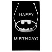 バットマン シンボル | 粒子ロゴ スモールペーパーバッグ (裏面)