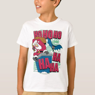 バットマン ジョカーサンタクロース登山アウトチムニー Tシャツ