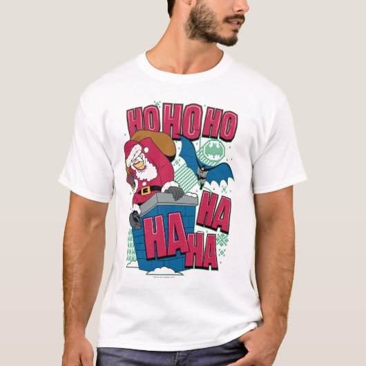 バットマン |ジョカーサンタクロース登山アウトチムニー Tシャツ (正面)