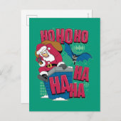 バットマン|ジョーカーサンタクロース登山アウトチムニー シーズンポストカード (正面/裏面)