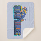 バットマン |チームすごいヒーロー シェルパブランケット (正面)