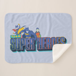 バットマン  チームすごいヒーロー シェルパブランケット