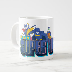 バットマン  チームすごいヒーロー ジャンボコーヒーマグカップ