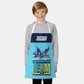 バットマン |チームについて エプロン (着用した状態)