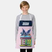 バットマン |チームについて エプロン (着用した状態)