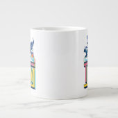 バットマン |チームについて ジャンボコーヒーマグカップ (正面)