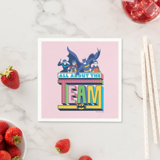 バットマン |チームについて スタンダードカクテルナプキン (インサイチュ)