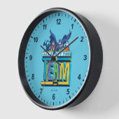 バットマン |チームについて 壁時計 (傾斜)