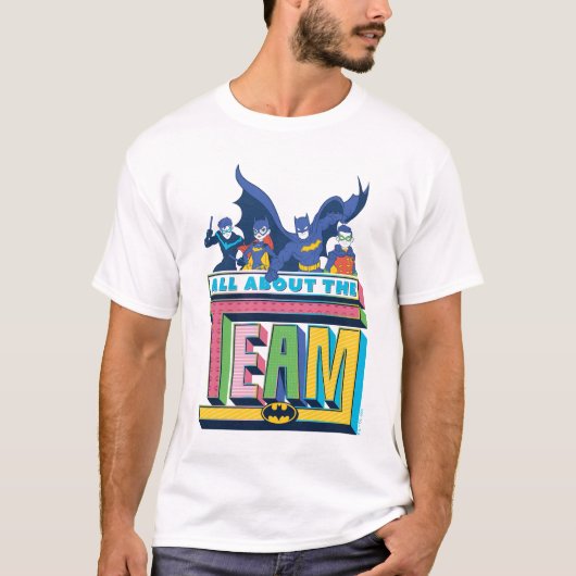 バットマン |チームについて Tシャツ (正面)