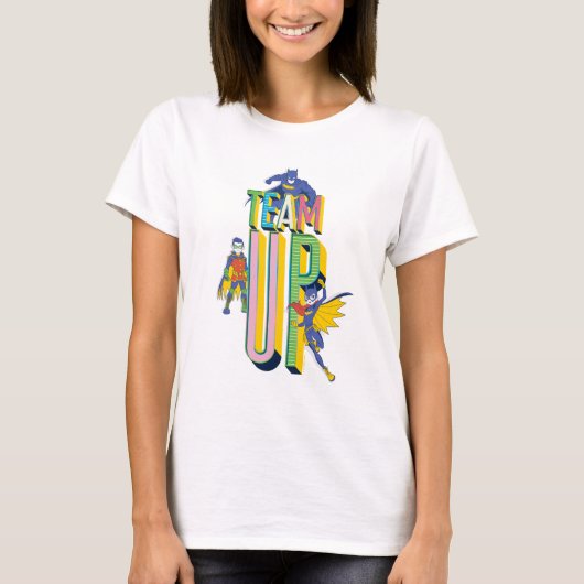 バットマン |チームアップ Tシャツ (正面)