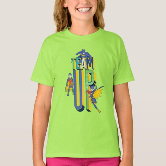 バットマン |チームアップ Tシャツ (正面)