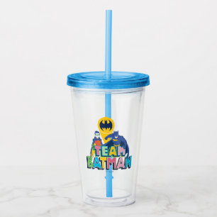 バットマン  チームバットマン アクリルタンブラー