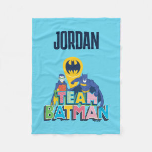 バットマン  チームバットマン フリースブランケット