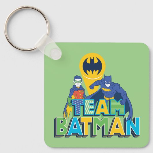 バットマン |チームバットマン&ロビン キーホルダー (正面)