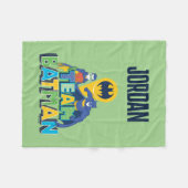 バットマン |チームバットマン&ロビン フリースブランケット (正面(横))