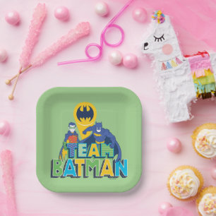 バットマン  チームバットマン&ロビン ペーパープレート