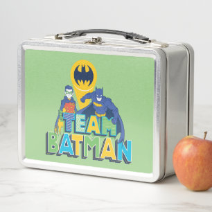 バットマン  チームバットマン&ロビン メタルランチボックス
