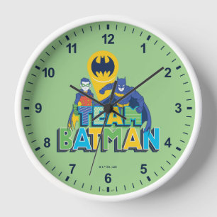 バットマン チームバットマン&ロビン 壁時計