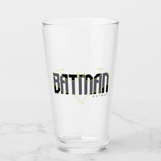 バットマン ハイテク 名前 グラフィック タンブラーグラス (正面)