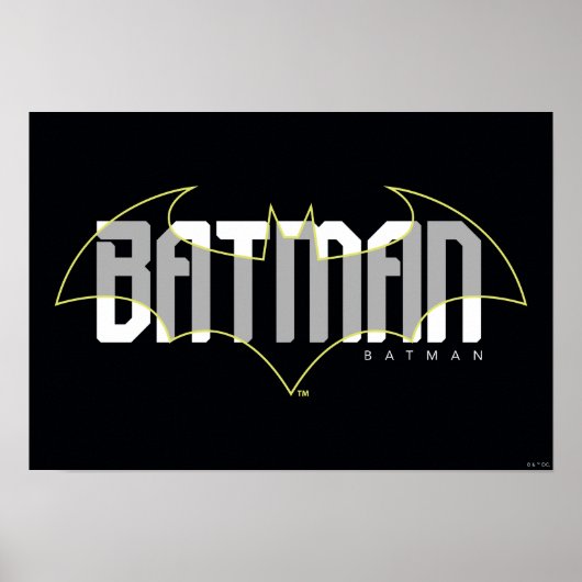 バットマン ハイテク 名前 グラフィック ポスター (正面)