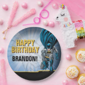 バットマン |ハッピーバースデー ペーパープレート (パーティー)