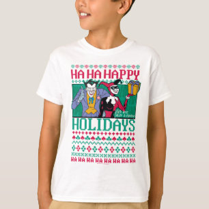 バットマン ハッピーホリデーズジョーカー&ハーレークイン Tシャツ