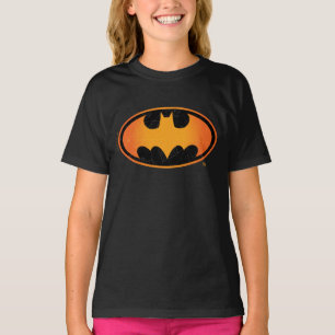 バットマン ハロウィーンくもの巣ロゴ Tシャツ