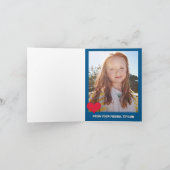 バットマン ハーツ | バレンタインデーおめでとう ノートカード (内部)