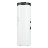 バットマン |ハーレークインハート&ダイヤモンド（ばちゃばちゃ）跳ねる タンブラー (裏面)