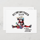 バットマン |ハーレー・クイン来「出てプディン」 ポストカード (正面/裏面)