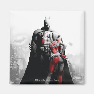 バットマン&ハーレー マグネット