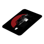 バットマン&バットモービルグラフィック マグネット (左側)