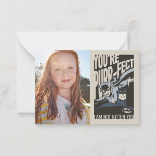 バットマン バレンタイン   キャットウーマン - あなたはパーフェクト ノートカード