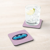 バットマン |ピンクと青の記号 コースター (右側)