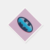 バットマン |ピンクと青の記号 スタンダードカクテルナプキン (角)