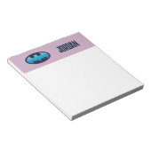 バットマン |ピンクと青の記号 ノートパッド (アングル)