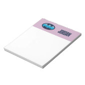 バットマン |ピンクと青の記号 ノートパッド (回転)