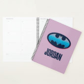 バットマン |ピンクと青の記号 プランナー手帳 (ディスプレー)