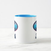 バットマン |ピンクと青の記号 マグカップ (中央)