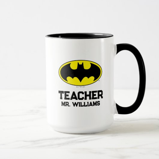 バットマン フルカラー サイド 先生 マグカップ (右)