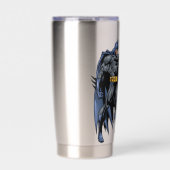 バットマン フルカラー サイド 先生 保温保冷タンブラー (正面)